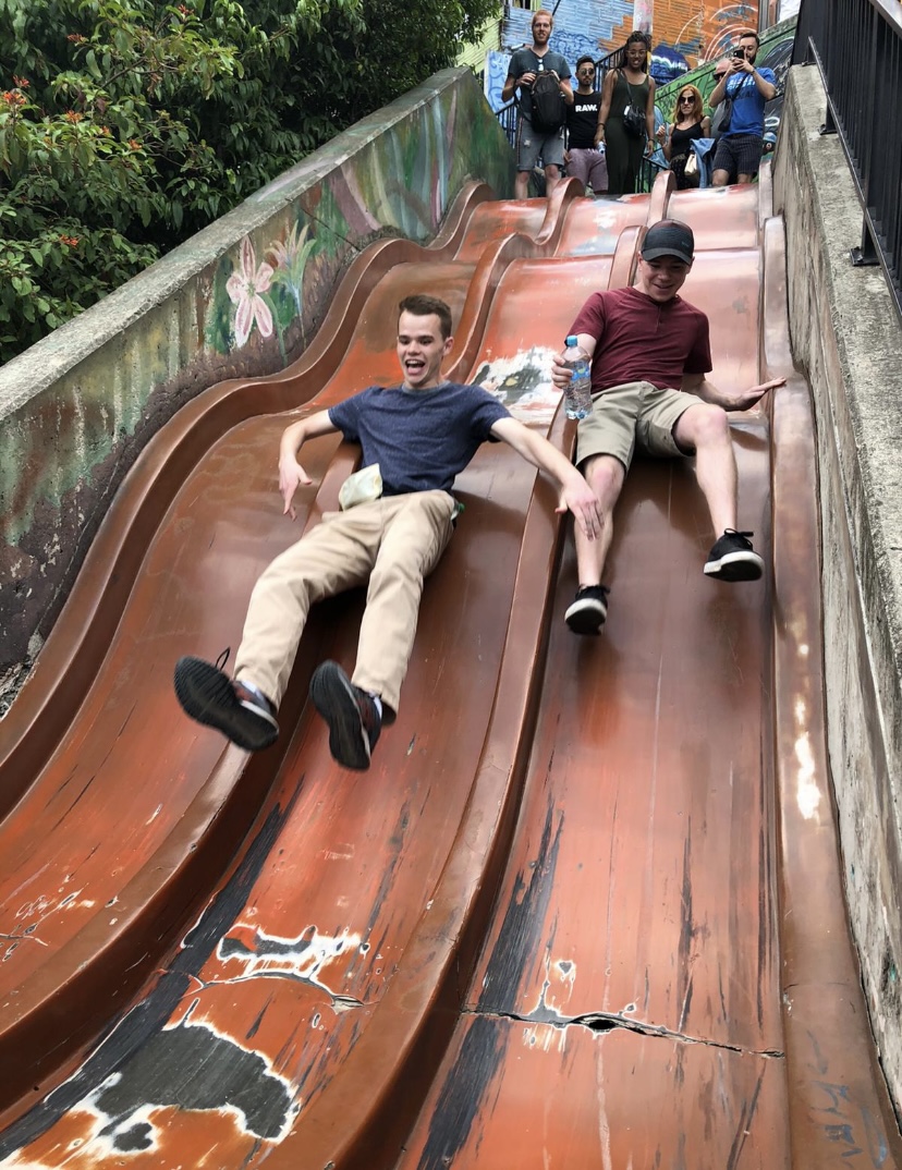 Slides in Comuna 13