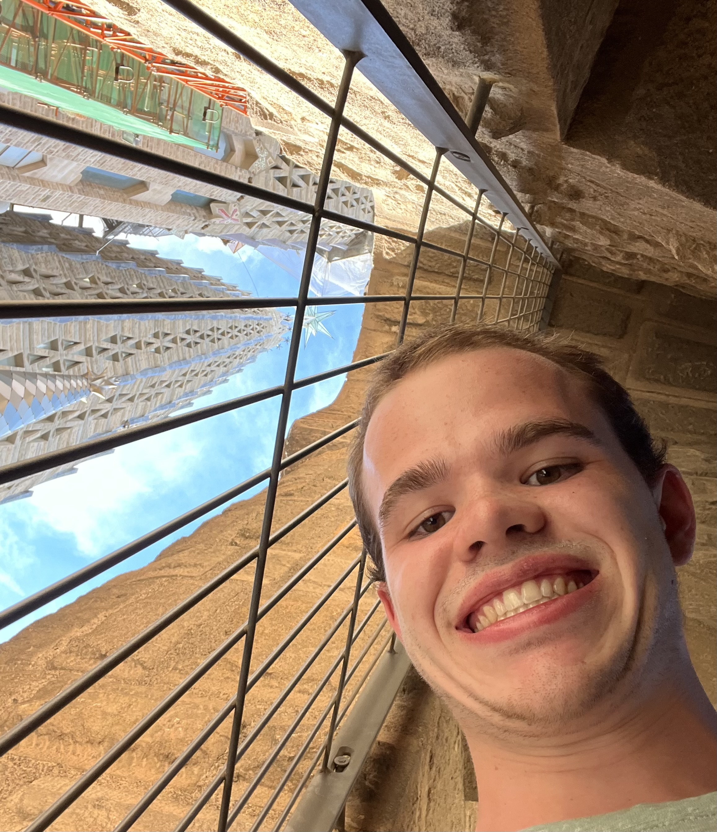 At the Sagrada Família